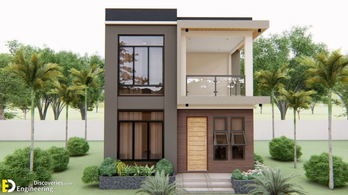 Rumah lantai 2 minimalis