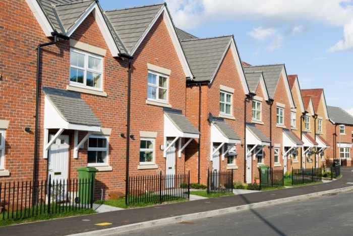 Housing estate residential modern stock freeimageslive density showing living medium over