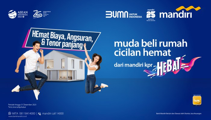 Beli rumah lewat bank mandiri