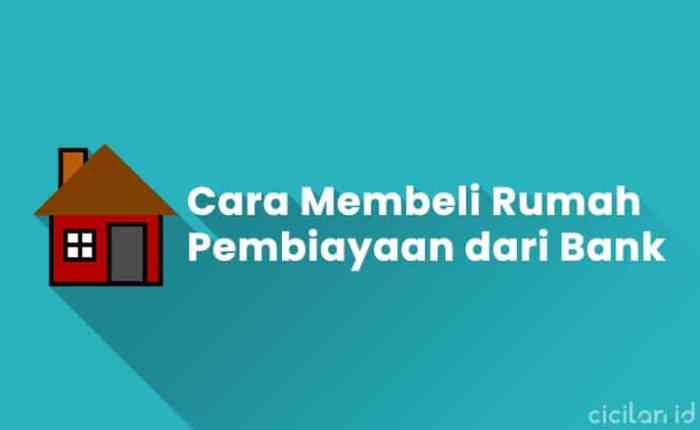 Beli rumah lewat bank bri