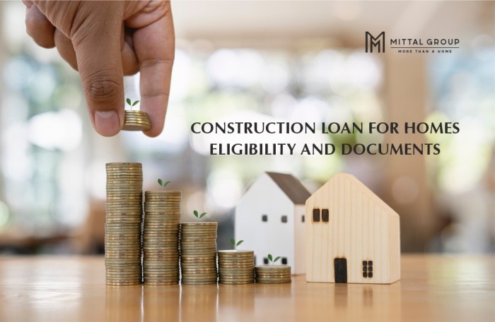 Loan construction loans land approval disbursement