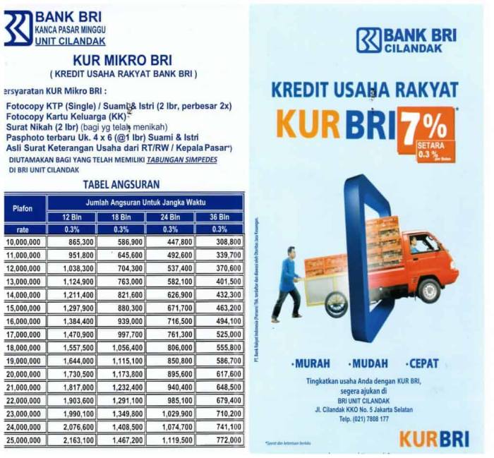 Kredit pemilikan tanah bank bri