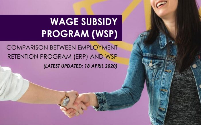 Subsidy wage wsp