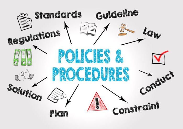 Policies procedures government organisation procedure small process prepare writing icons business illustration industries businesses india scale services support keywords gray