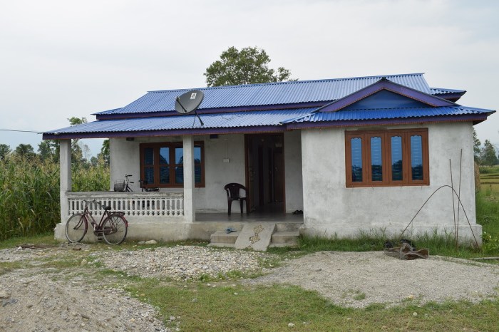 Rumah sederhana di kampung