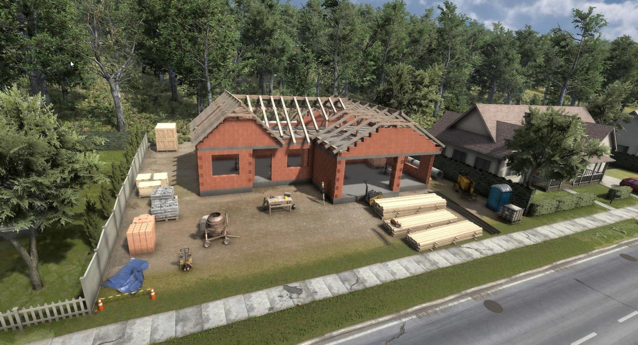 Xbox house building simulator construction ps4